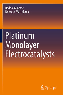 Couverture de l’ouvrage Platinum Monolayer Electrocatalysts 
