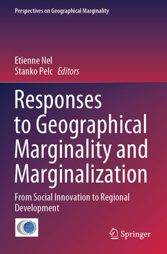 Couverture de l’ouvrage Responses to Geographical Marginality and Marginalization