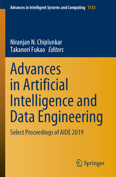 Couverture de l’ouvrage Advances in Artificial Intelligence and Data Engineering