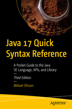 Couverture de l’ouvrage Java 17 Quick Syntax Reference
