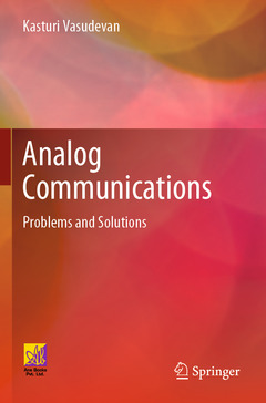 Couverture de l’ouvrage Analog Communications