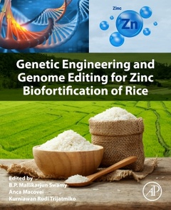 Couverture de l’ouvrage Genetic Engineering and Genome Editing for Zinc Biofortification of Rice