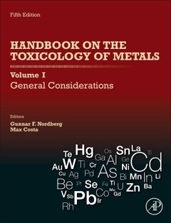 Couverture de l’ouvrage Handbook on the Toxicology of Metals: Volume I: General Considerations