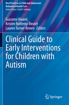 Couverture de l’ouvrage Clinical Guide to Early Interventions for Children with Autism