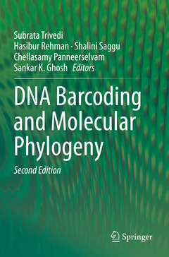 Couverture de l’ouvrage DNA Barcoding and Molecular Phylogeny