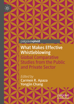 Couverture de l’ouvrage What Makes Effective Whistleblowing