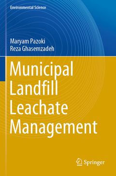 Couverture de l’ouvrage Municipal Landfill Leachate Management