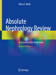Couverture de l’ouvrage Absolute Nephrology Review