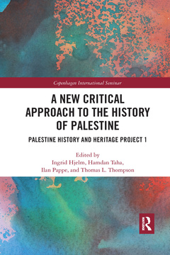 Couverture de l’ouvrage A New Critical Approach to the History of Palestine