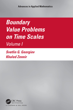 Couverture de l’ouvrage Boundary Value Problems on Time Scales, Volume I
