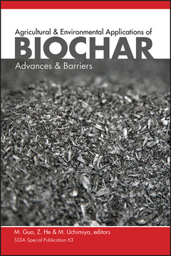 Couverture de l’ouvrage Agricultural and Environmental Applications of Biochar