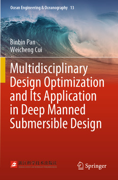 Couverture de l’ouvrage Multidisciplinary Design Optimization and Its Application in Deep Manned Submersible Design