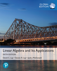 Cover of the book Linear Algebra and Its Applications, Global Edition