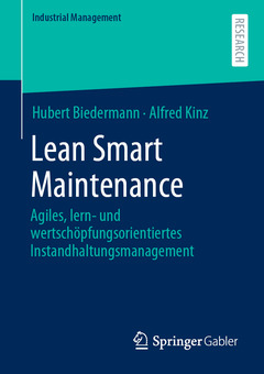 Couverture de l’ouvrage Lean Smart Maintenance