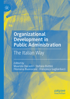 Couverture de l’ouvrage Organizational Development in Public Administration