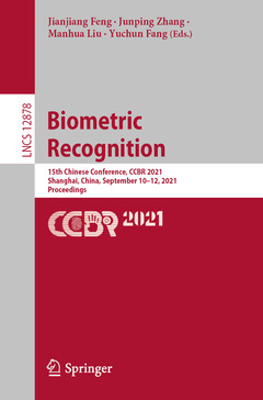 Couverture de l’ouvrage Biometric Recognition