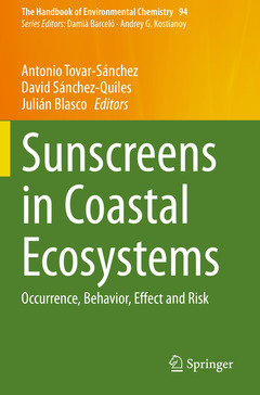 Couverture de l’ouvrage Sunscreens in Coastal Ecosystems