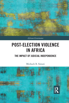Couverture de l’ouvrage Post-Election Violence in Africa