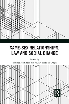 Couverture de l’ouvrage Same-Sex Relationships, Law and Social Change