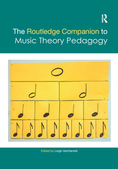 Couverture de l’ouvrage The Routledge Companion to Music Theory Pedagogy