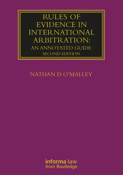 Cover of the book Rules of Evidence in International Arbitration