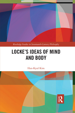 Couverture de l’ouvrage Locke’s Ideas of Mind and Body