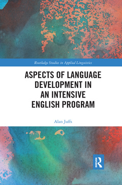 Couverture de l’ouvrage Aspects of Language Development in an Intensive English Program