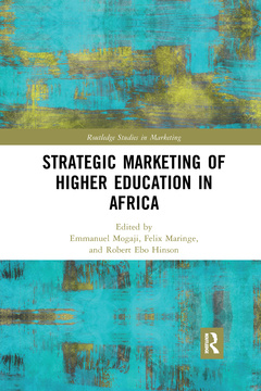 Cover of the book Strategic Marketing of Higher Education in Africa