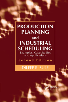 Couverture de l’ouvrage Production Planning and Industrial Scheduling