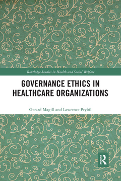 Couverture de l’ouvrage Governance Ethics in Healthcare Organizations