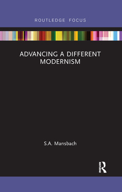 Couverture de l’ouvrage Advancing a Different Modernism