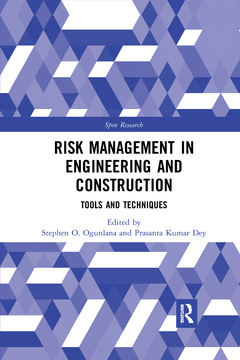 Couverture de l’ouvrage Risk Management in Engineering and Construction