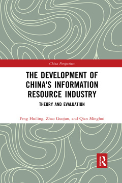 Cover of the book The Development of China's Information Resource Industry