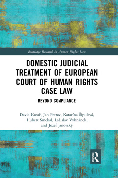 Cover of the book Domestic Judicial Treatment of European Court of Human Rights Case Law