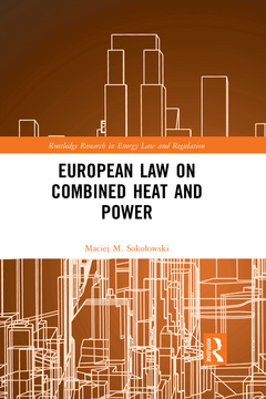 Cover of the book European Law on Combined Heat and Power