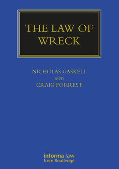 Cover of the book The Law of Wreck