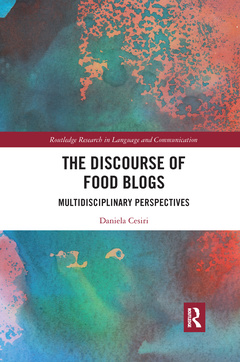Couverture de l’ouvrage The Discourse of Food Blogs