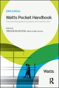 Couverture de l’ouvrage Watts Pocket Handbook