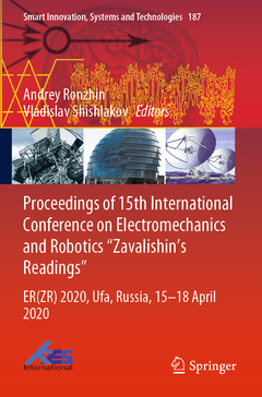 Couverture de l’ouvrage Proceedings of 15th International Conference on Electromechanics and Robotics 