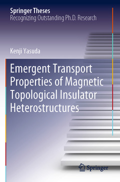 Cover of the book Emergent Transport Properties of Magnetic Topological Insulator Heterostructures