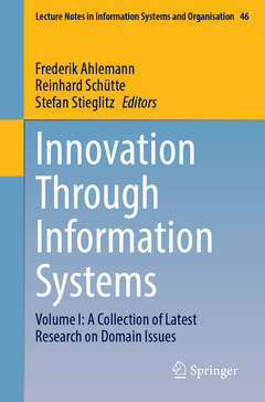 Couverture de l’ouvrage Innovation Through Information Systems