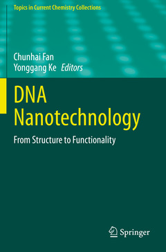 Couverture de l’ouvrage DNA Nanotechnology