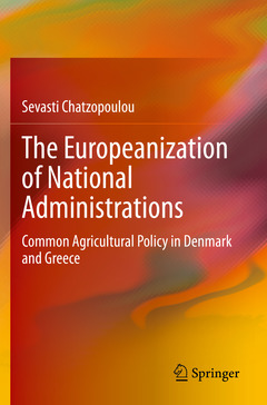 Couverture de l’ouvrage The Europeanization of National Administrations