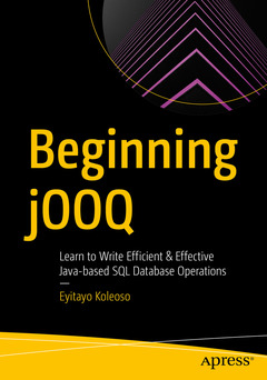 Couverture de l’ouvrage Beginning jOOQ