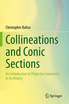 Couverture de l’ouvrage Collineations and Conic Sections