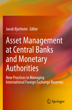 Couverture de l’ouvrage Asset Management at Central Banks and Monetary Authorities