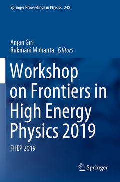 Couverture de l’ouvrage Workshop on Frontiers in High Energy Physics 2019