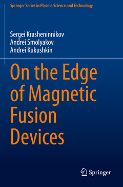 Cover of the book On the Edge of Magnetic Fusion Devices
