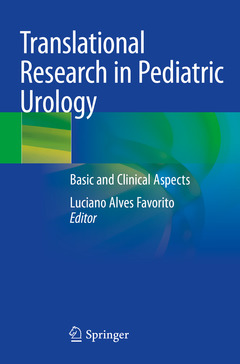 Couverture de l’ouvrage Translational Research in Pediatric Urology