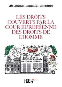 Couverture de l’ouvrage Les droits couverts par la Cour Européenne des Droits de l'Homme